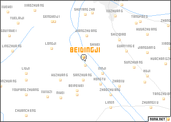 map of Beidingji