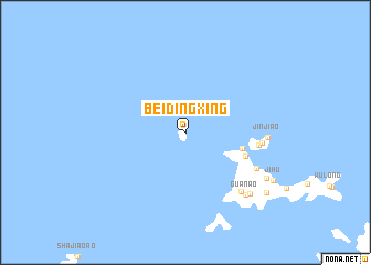 map of Beidingxing