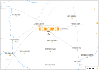 map of Beidoumen