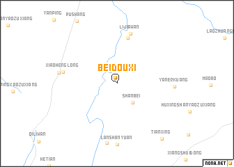 map of Beidouxi