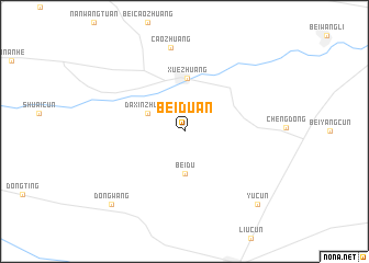 map of Beiduan