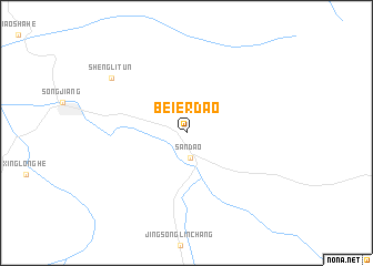 map of Bei\