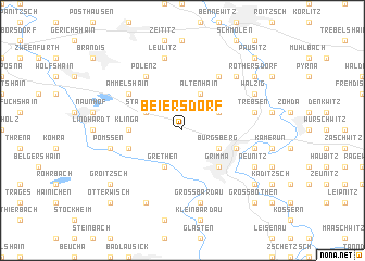 map of Beiersdorf