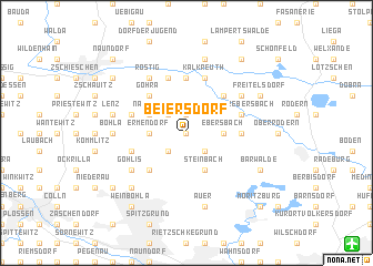 map of Beiersdorf