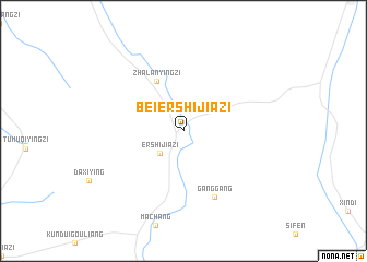 map of Bei\