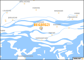 map of Beigangzi