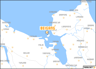 map of Beigang