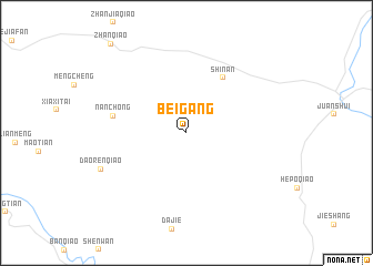 map of Beigang