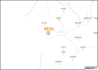 map of Beigi