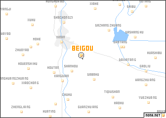 map of Beigou