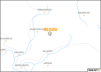 map of Beigou