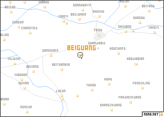 map of Beiguang