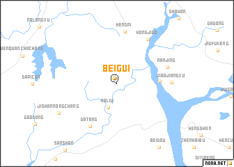 map of Beigui