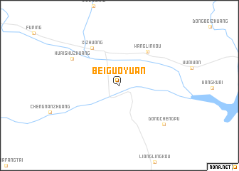 map of Beiguoyuan