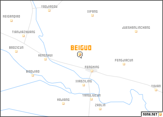 map of Beiguo