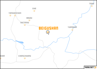map of Beigushan