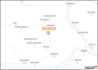 map of Beihedi