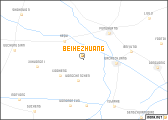 map of Beihezhuang