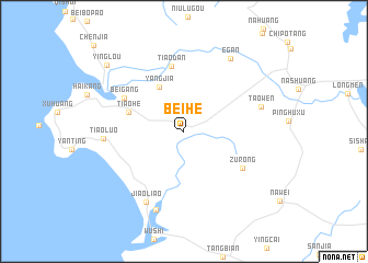 map of Beihe