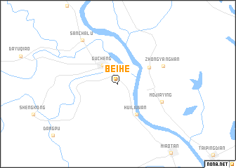 map of Beihe