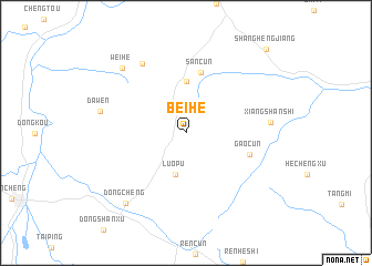 map of Beihe