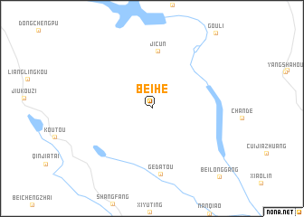 map of Beihe