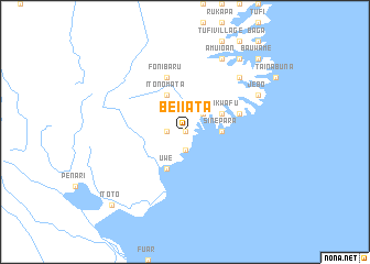 map of Bei-iata