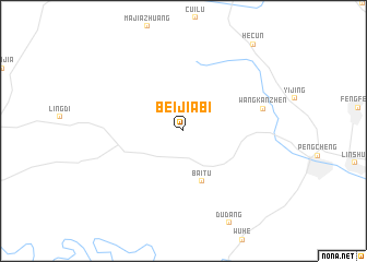 map of Beijiabi