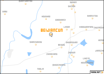 map of Beijiancun