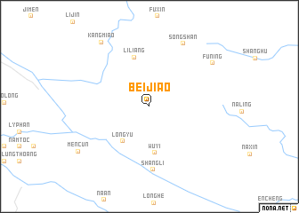 map of Beijiao