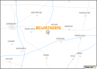 map of Beijiazhuang