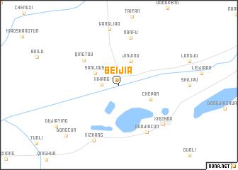 map of Beijia