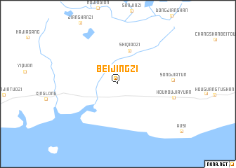 map of Beijingzi