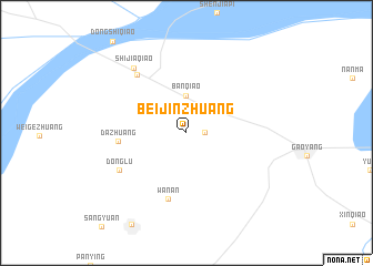 map of Beijinzhuang