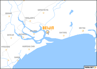 map of Beijin