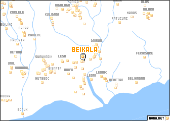 map of Beikala