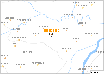 map of Beikeng