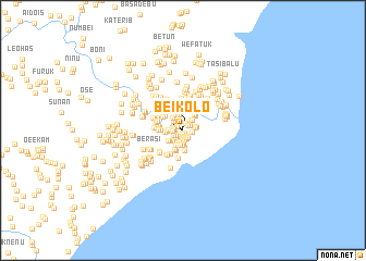 map of Beikolo