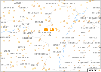 map of Beiler