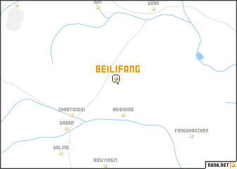 map of Beilifang