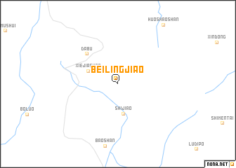 map of Beilingjiao