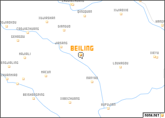 map of Beiling