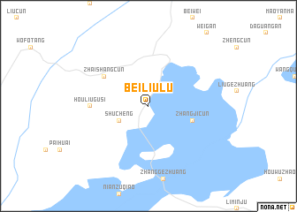 map of Beiliulu