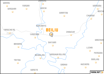 map of Beiliu