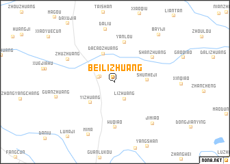 map of Beilizhuang