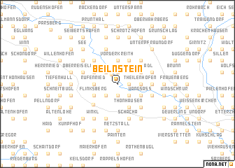map of Beilnstein