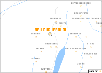 map of Beïlougué Bolol