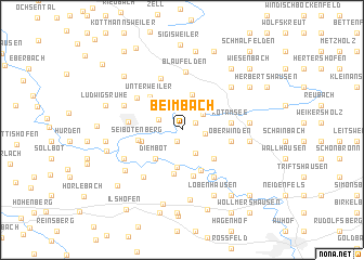 map of Beimbach