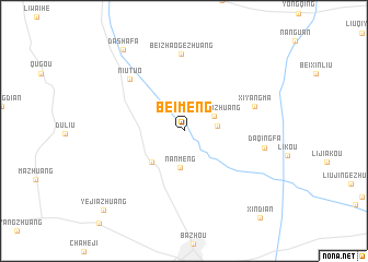 map of Beimeng