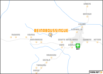 map of Beinaboussingué